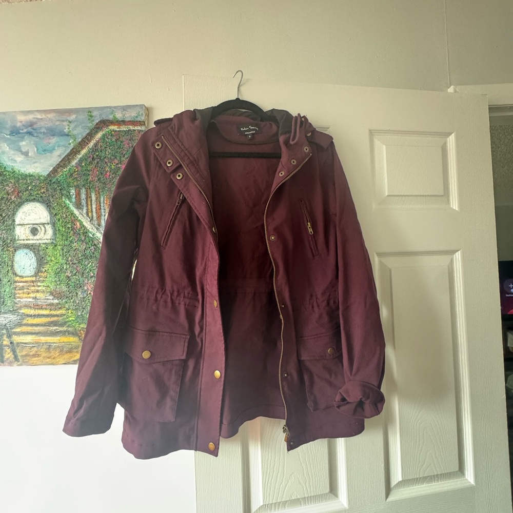Purple Hooded Jacket - Picture 2 of 3